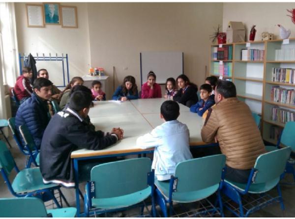 Sınıf temsilcileri ile toplantı yapıldı.